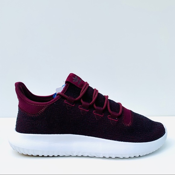 adidas tubular shadow maroon